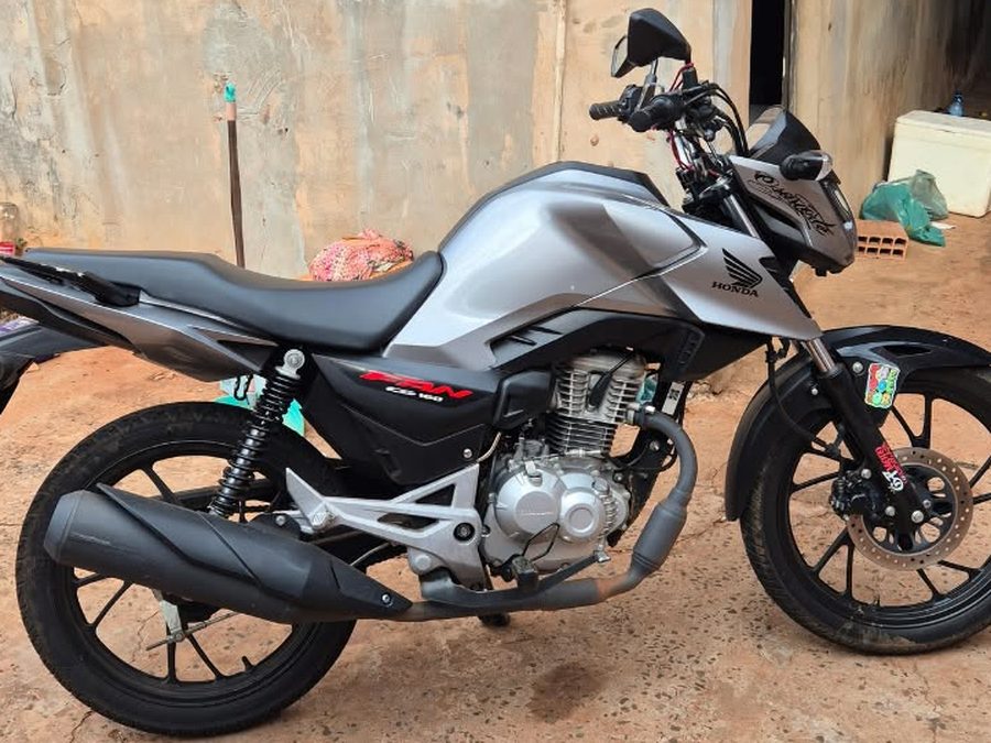 Honda CG 160 com rastreador Sentinela